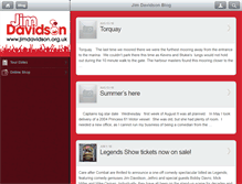 Tablet Screenshot of blog.jimdavidson.org.uk